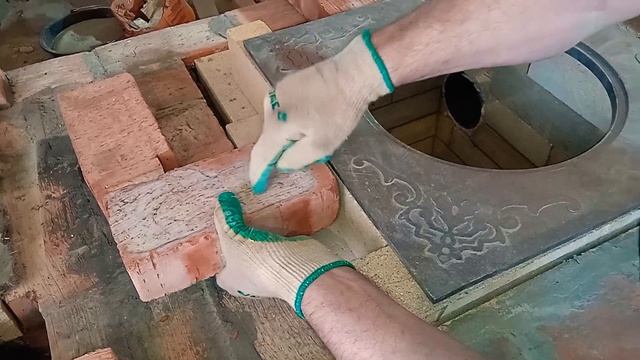 Как установить чугунную плиту под казан на печь, плита под казан, приточная вентиляция камина 2021 смотреть онлайн