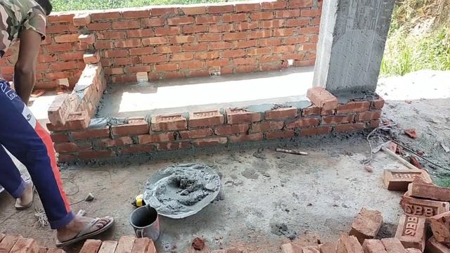 brick wall construction_techniques of building brickwall perfect build| window Level bricklaying смотреть онлайн