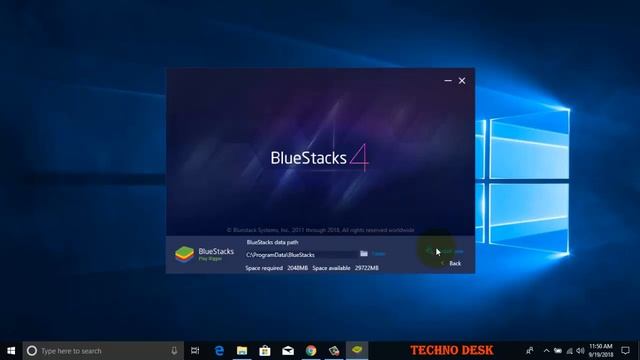 How to Download and Install Bluestacks 4 on Windows 10 смотреть онлайн