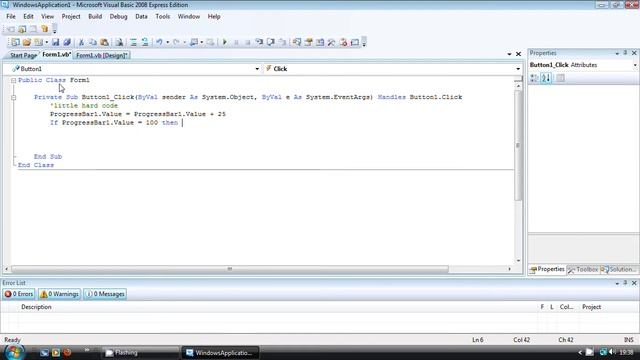 Visual Basic 2008 Tutorial 1 Progress bar смотреть онлайн