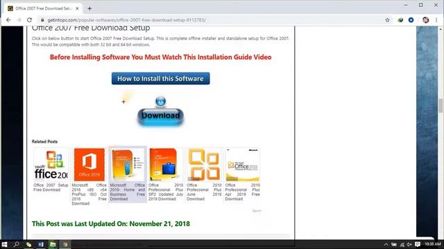 How to download & Install MS office 2007 100% Full version with Licence Key(Description)! смотреть онлайн