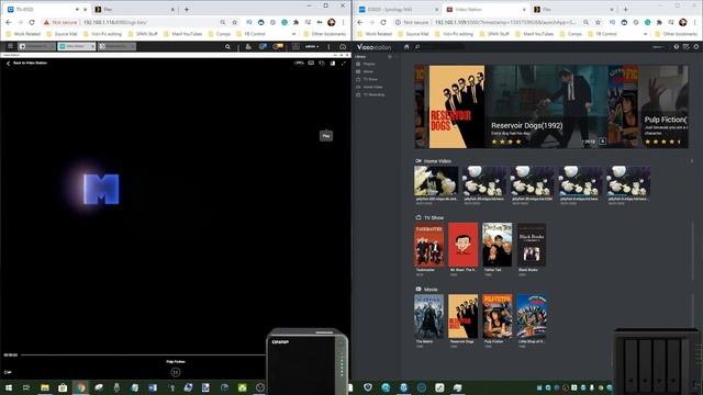 Synology DSM vs QNAP QTS - Video File Management смотреть онлайн