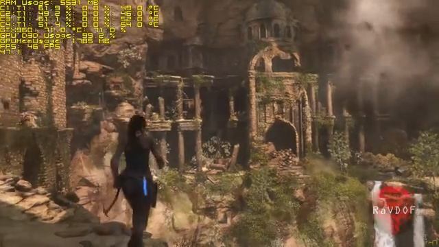 Rise of the Tomb Raider at 1080p. смотреть онлайн