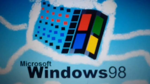 Windows 98 1998 Startup logo MS Paint смотреть онлайн