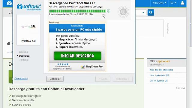 Como descargar el Paint Tool SAI.. смотреть онлайн