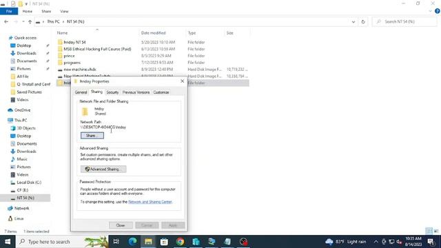 Share Folder in Windows 10 \ 8 \ 7 | Network File Access Sharing in 4 Steps смотреть онлайн