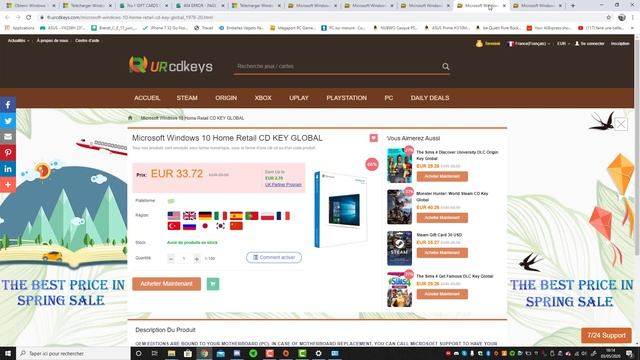 La différence entre une clé oem et une clé retail Windows смотреть онлайн