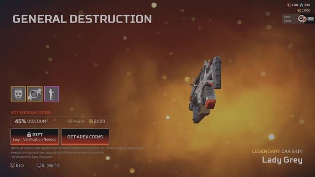 Apex Legends Item shop Update (The Steeled Demon Fuse Skin.) смотреть онлайн