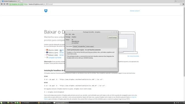 Instalação Dropbox Linux Mint - Um Pouco Sobre Linux смотреть онлайн