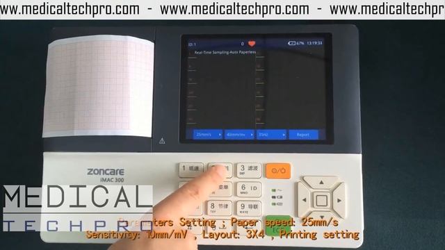 Zoncare iMAC 300 Operation Introduction смотреть онлайн