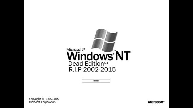 R.I.P. Windows NT 5.1 End Of Support (Startup & Shutdown Sounds) Reupload смотреть онлайн