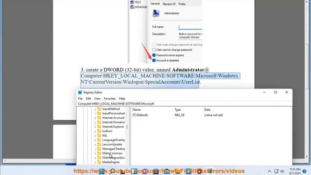 Login as an administrator in Windows 11 смотреть онлайн