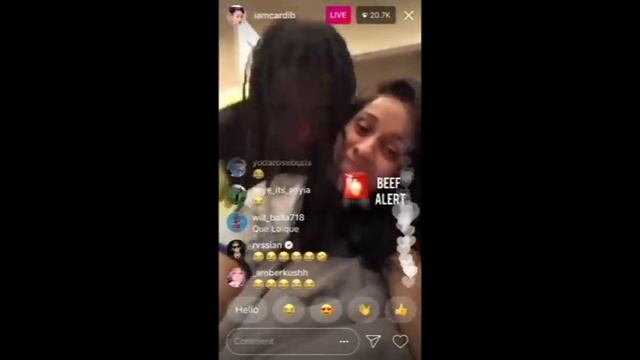 Cardi B & Offset On Instagram Live (STILL Together After CHEATING FULL Video) смотреть онлайн