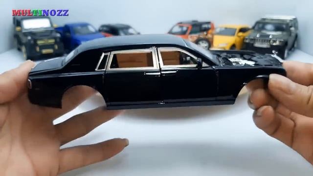Unboxing Of Rolls Royce Phantom 1:24 Scale-Diecast Model Car - Dismantling Rolls Royce Phantom Part смотреть онлайн