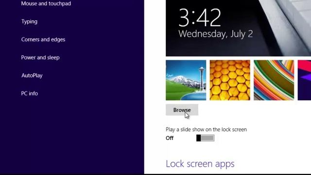 Change the Lock Screen Picture On Windows 8.1 смотреть онлайн