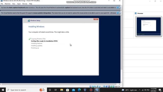 Windows Server 2012 R2 Installation смотреть онлайн