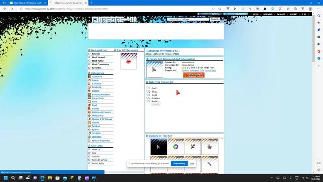 How to get rainbow pinwheel cursor(SUPER EASY) смотреть онлайн