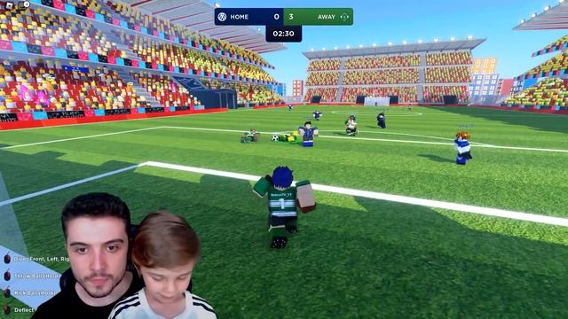 ⚽ BU ÇOCUKLAR MESSİDEN DAHA İYİ 😂 Roblox Super League Soccer смотреть онлайн