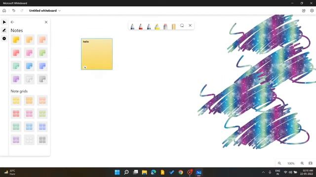 How to use a Microsoft Whiteboard software in Windows 11? Explained in Hindi смотреть онлайн