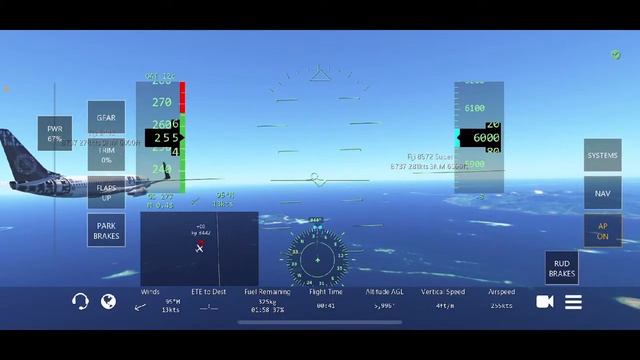 Infinite Flight - Flying around Fiji! - Live смотреть онлайн