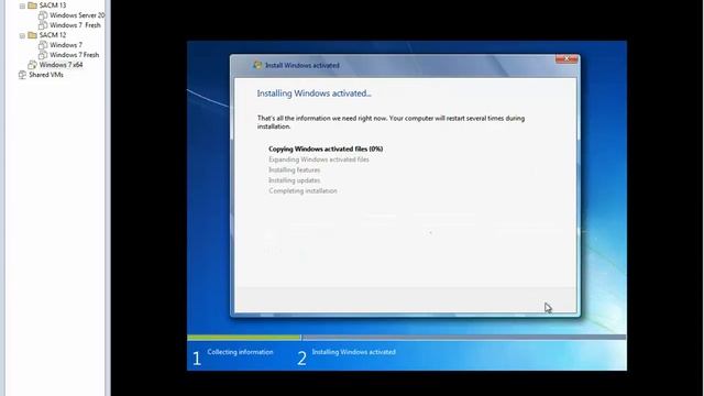 OS Installation in Vmware смотреть онлайн
