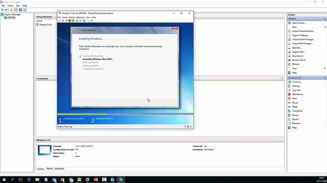 How to Install Windows7 on Hyper-v | สารพันโปรแกรม смотреть онлайн