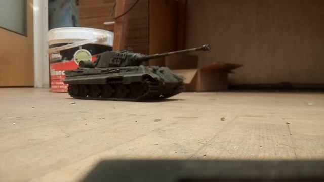 King Tiger 1/24 RC test смотреть онлайн