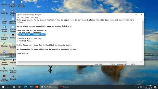 how to check storage occupied by apps on windows 7,8,8.1,10 смотреть онлайн