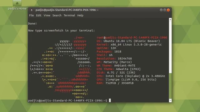 ubuntu mate 18 04 ram disk usage смотреть онлайн