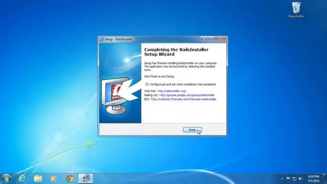Installing Rails on Windows смотреть онлайн