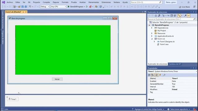 17 Ejemplo Windows form Barra de Progreso con PictureBox VB Net 2022 смотреть онлайн