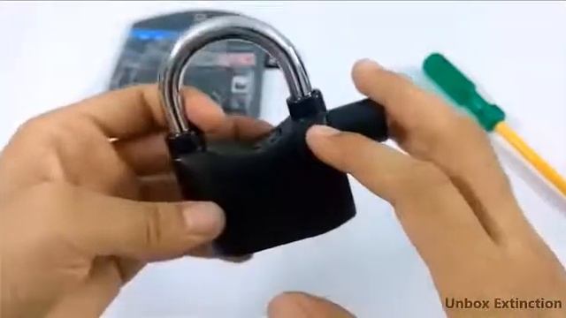 Siren padlock very loud alarm sound safety for home смотреть онлайн