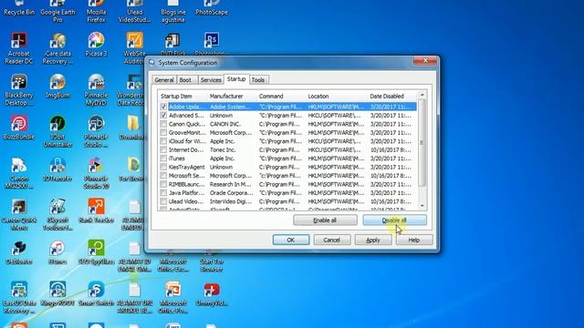Disable Startup Manager Windows 7 смотреть онлайн