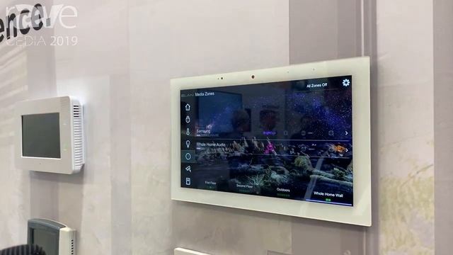 CEDIA 2019: ELAN Demos Intelligent Control Touch Panel With Facial Recognition for Preferences смотреть онлайн