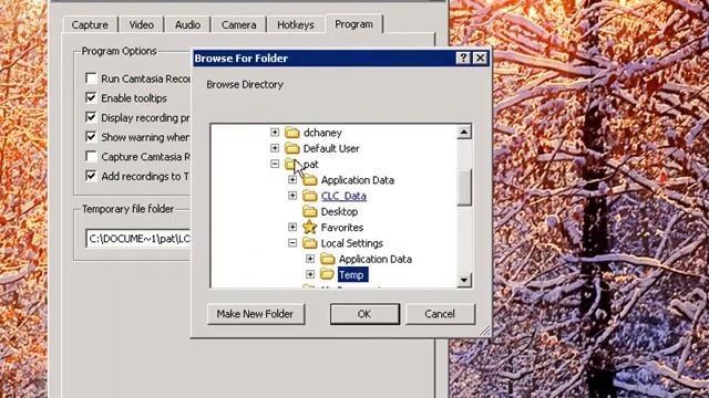 Changing Camtasia Temp Folder.flv смотреть онлайн