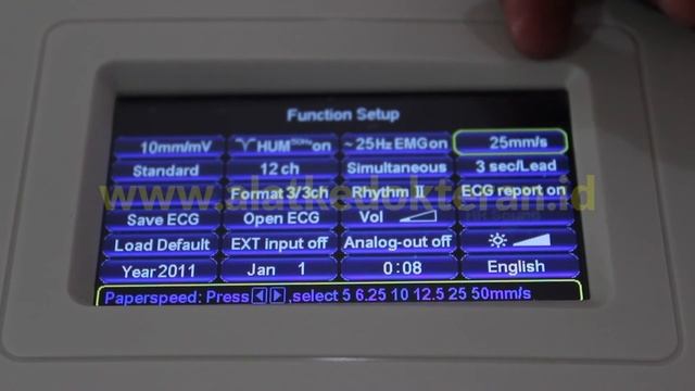 Cara menggunakan EKG 3 Channel Zoncare ZQ-1203 | Demo Online Alat Kesehatan смотреть онлайн