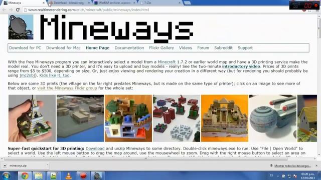 Minecraft Tutorial: tus mundos de Minecraft a blender parte 1 смотреть онлайн