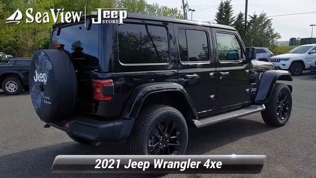 New 2021 Jeep Wrangler 4xe Unlimited Sahara, Ocean Township, NJ J210890 смотреть онлайн