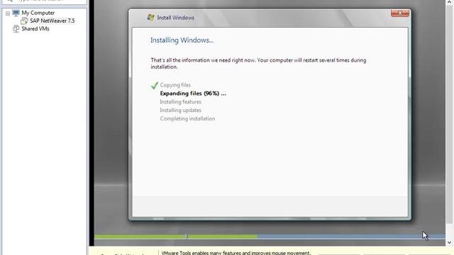 Install an Windows Server 2008 Operating System on VMware Workstation Pro 14 смотреть онлайн