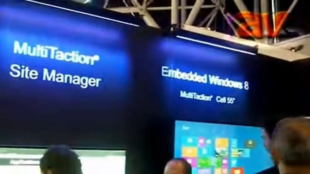 ISE 2013: MultiTaction by MultiTouch Ltd. Exhibits Embedded Windows 8 смотреть онлайн