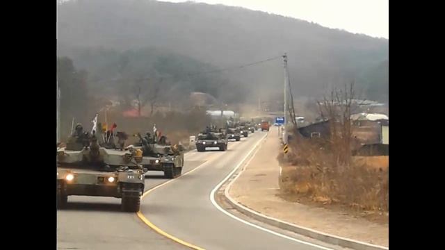 SOUTH KOREAN ARMY BORDER PATROL TANK смотреть онлайн
