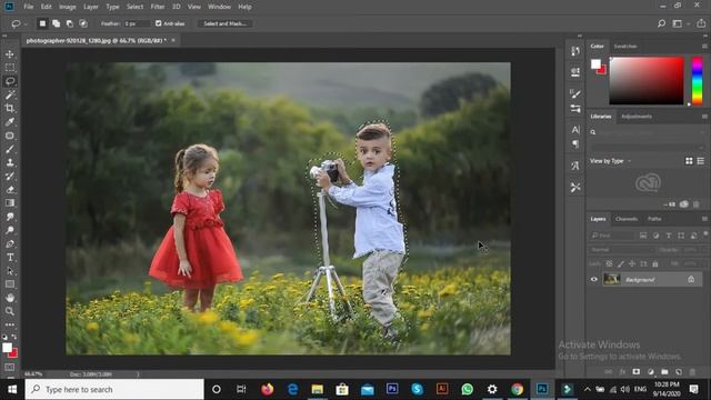 How to remove elements in photoshop | Graphic Design Tutorials смотреть онлайн