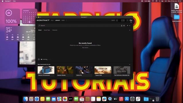 Kontakt 7.7.2 para macOS SONOMA 14.1.1 смотреть онлайн