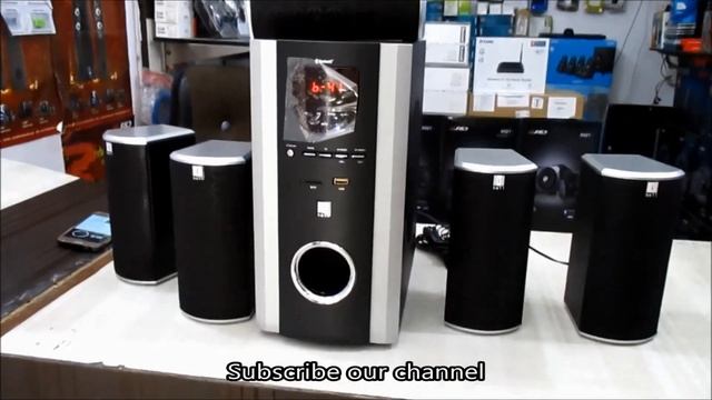 iBall Booster BTH 5.1 speaker Unboxing | Review | Sound Test| смотреть онлайн