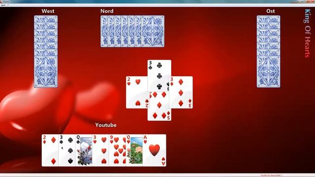 Lets Play Windows Hearts - Game #10 "Awesome Streak" - 6. Round смотреть онлайн