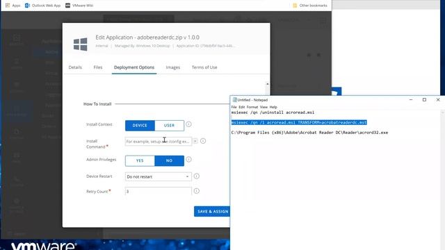 Workspace ONE deployment of Adobe Reader to Windows 10 смотреть онлайн