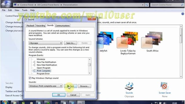 Windows 7 Tips : How to change print complete Sound смотреть онлайн