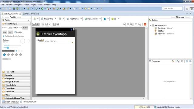 Basic Information about Relative Layout смотреть онлайн