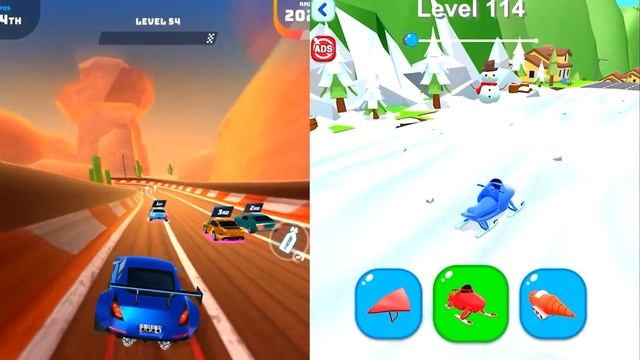 Race Master 3D | Shape-shifting - NEW UPDATE - All Level Gameplay Android,iOS смотреть онлайн