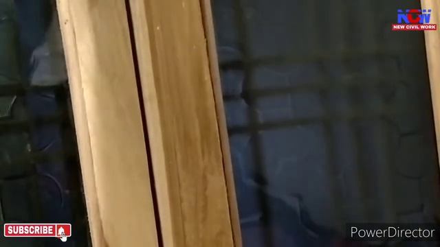 teak window complete finish look, सागौन की खिड़की का फिनिश look चौखट के साथ। window & grill design смотреть онлайн